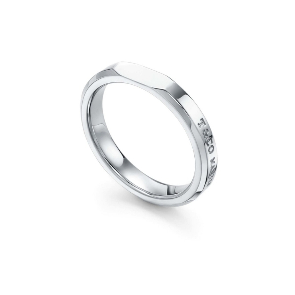 Tiffany 1837® Makers narrow slice ring in sterling silver